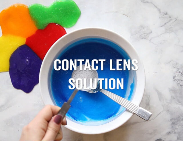 Add Contact Lens Solution