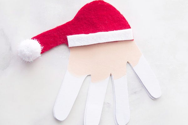 Santa Claus Handprint