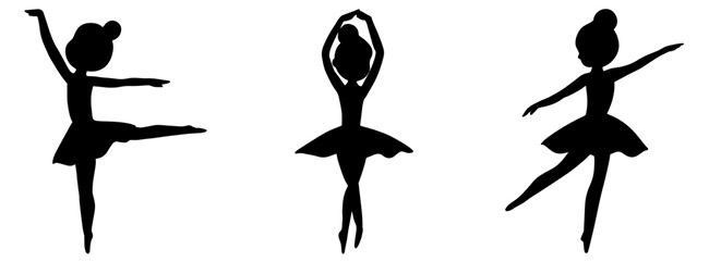 Ballerina Dancer Silhouette