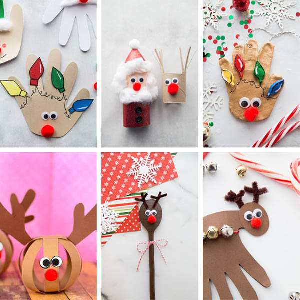 Christmas Reindeer Crafts for Kids