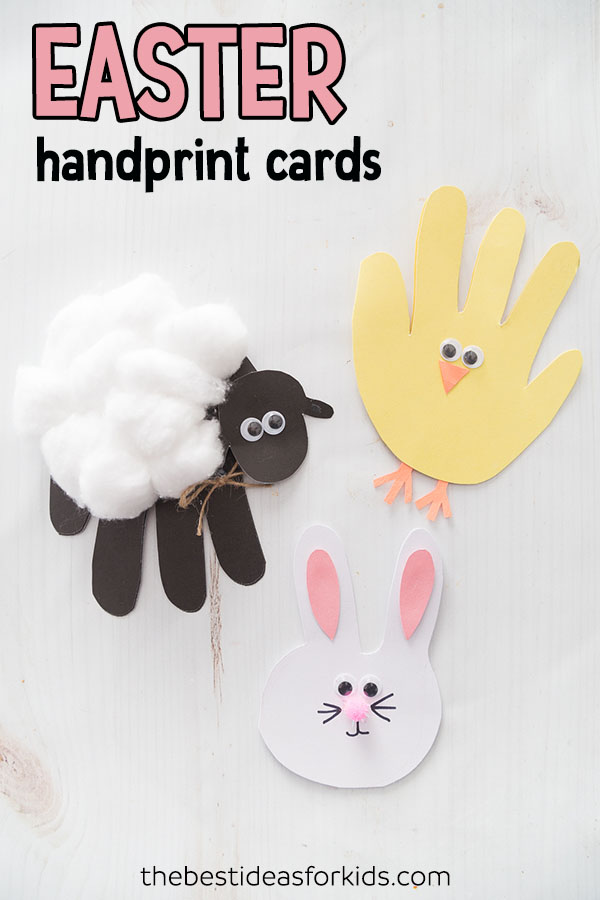 Easter Craft Easter Handprint Cards