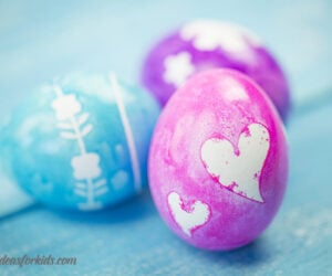 Easter Egg Silhouettes Craft