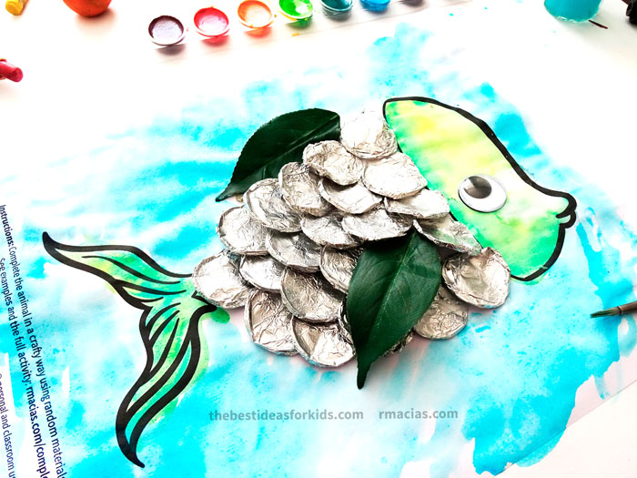 Fish with Foil Craft