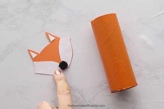 Make a Toilet Paper Roll Fox