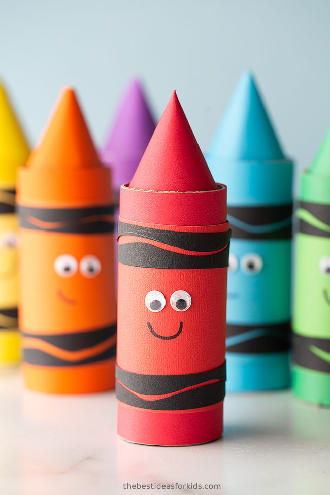 Paper Roll Crayon