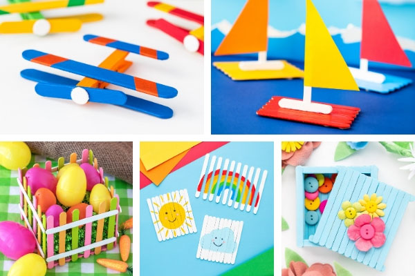 Popsicle Stick Chapter - Craft Book