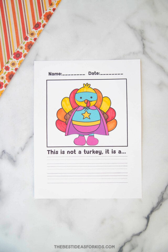 This is not a turkey printable