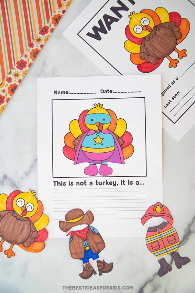 Turkey in Disguise Printables